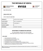 e Visa print out
